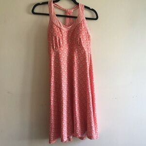𝅺PRANA dress.  Women’s size S.   pink. Racer back.